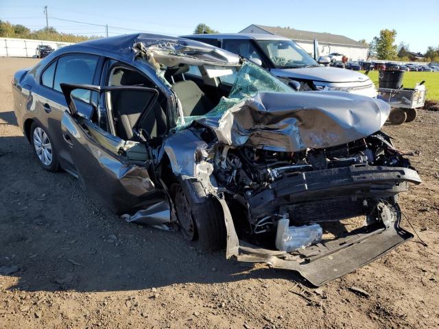 3VW2K7AJ0CM367563 - 2012 VOLKSWAGEN JETTA BASE GRAY photo 1