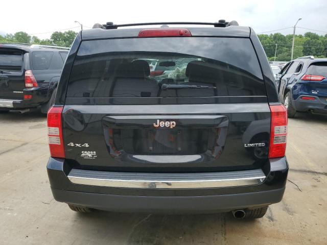 1C4NJRCB6ED504752 - 2014 JEEP PATRIOT LIMITED BLACK photo 6