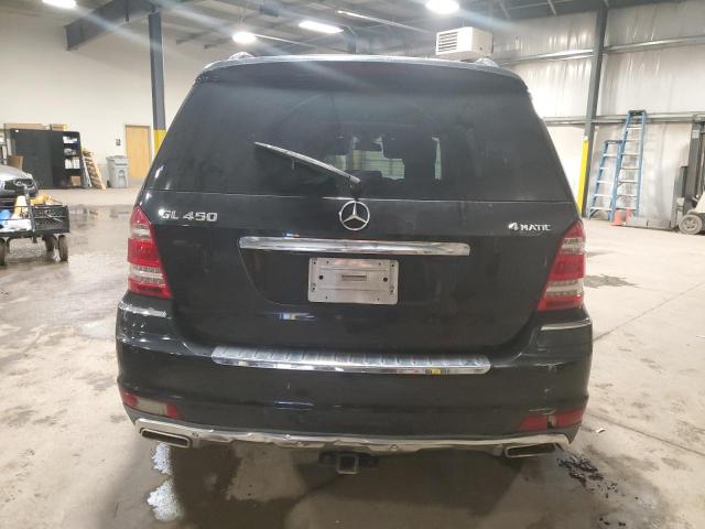 4JGBF7BE2BA674846 - 2011 MERCEDES-BENZ GL 450 4MATIC BLACK photo 6