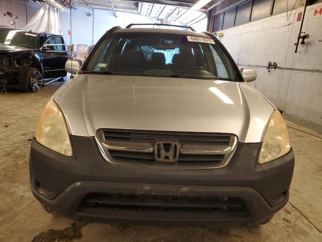 JHLRD78853C000709 - 2003 HONDA CR-V EX SILVER photo 5