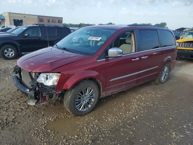 2C4RC1CG4ER164071 - 2014 CHRYSLER TOWN & COU TOURING L MAROON photo 1
