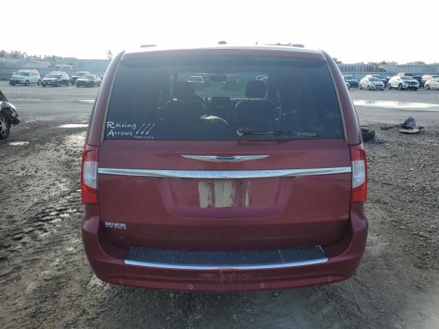 2C4RC1CG4ER164071 - 2014 CHRYSLER TOWN & COU TOURING L MAROON photo 6