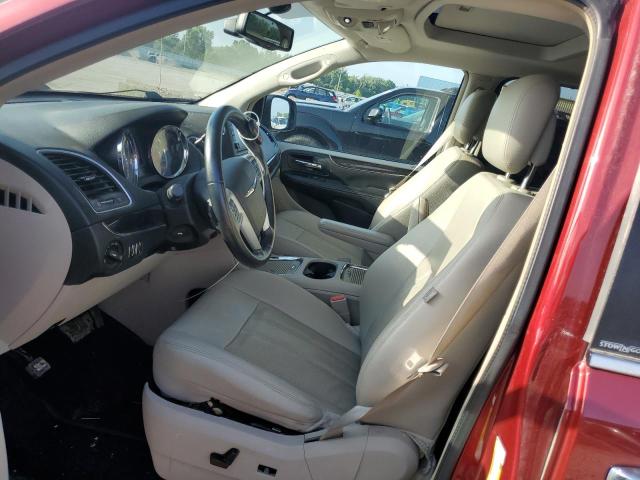 2C4RC1CG4ER164071 - 2014 CHRYSLER TOWN & COU TOURING L MAROON photo 7