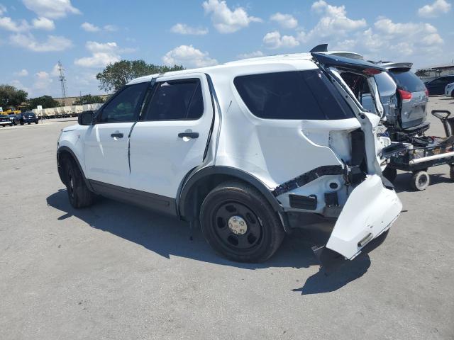 1FM5K8AR5JGB46328 - 2018 FORD EXPLORER POLICE INTERCEPTOR WHITE photo 2