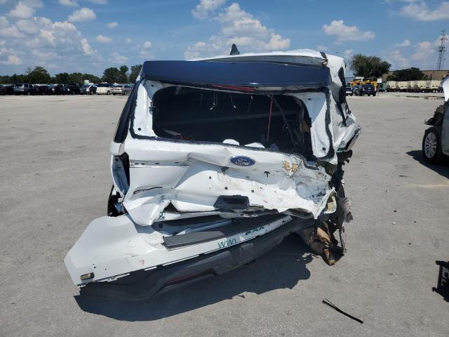 1FM5K8AR5JGB46328 - 2018 FORD EXPLORER POLICE INTERCEPTOR WHITE photo 6