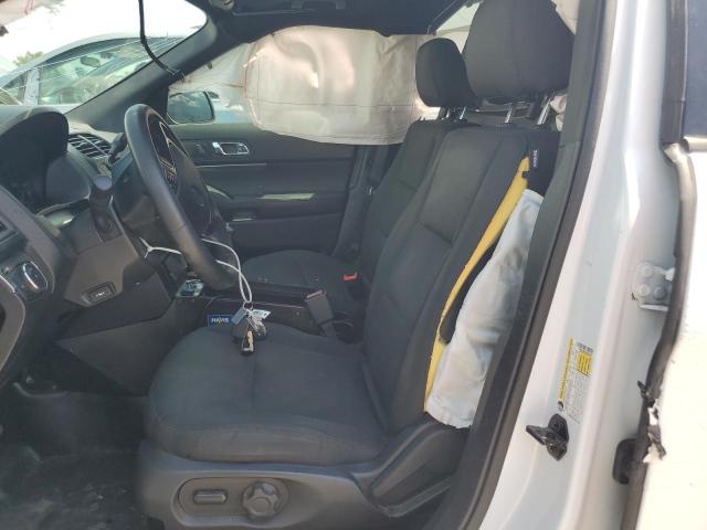 1FM5K8AR5JGB46328 - 2018 FORD EXPLORER POLICE INTERCEPTOR WHITE photo 7