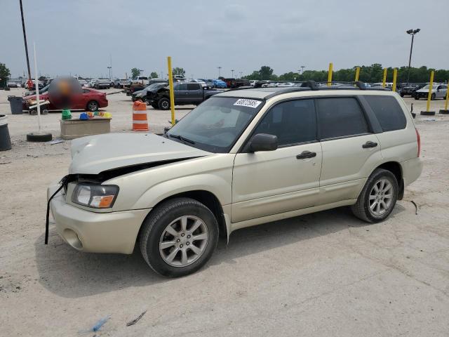 JF1SG65655H740002 - 2005 SUBARU FORESTER 2.5XS ბეჟი ფოტო 1