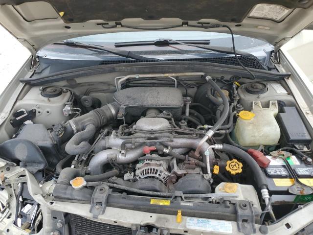 JF1SG65655H740002 - 2005 SUBARU FORESTER 2.5XS ბეჟი ფოტო 12