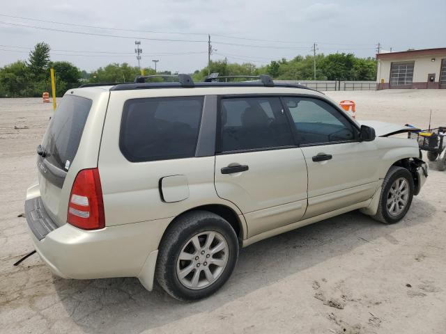 JF1SG65655H740002 - 2005 SUBARU FORESTER 2.5XS ბეჟი ფოტო 3