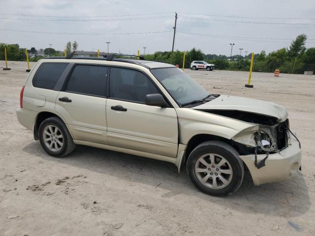 JF1SG65655H740002 - 2005 SUBARU FORESTER 2.5XS ბეჟი ფოტო 4