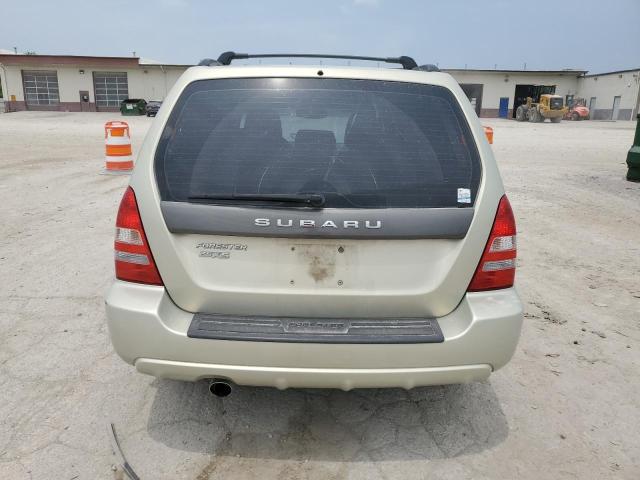 JF1SG65655H740002 - 2005 SUBARU FORESTER 2.5XS ბეჟი ფოტო 6