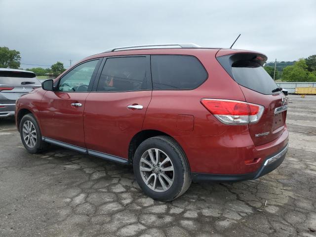 5N1AR2MN1DC608640 - 2013 NISSAN PATHFINDER S BURGUNDY photo 2