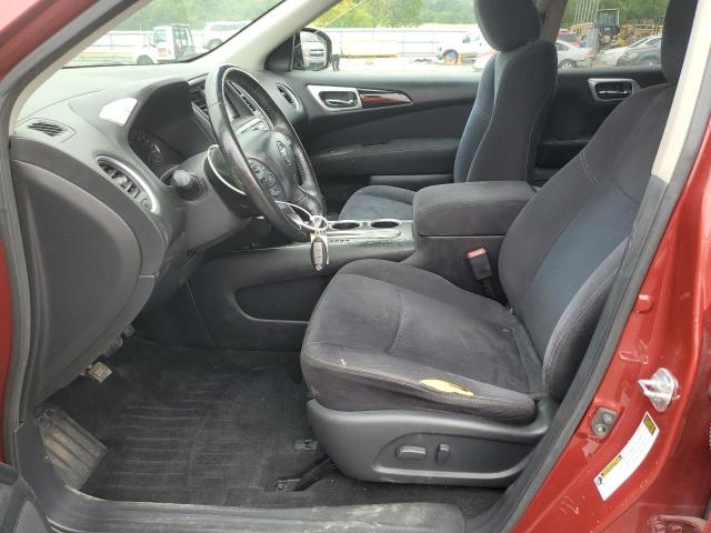 5N1AR2MN1DC608640 - 2013 NISSAN PATHFINDER S BURGUNDY photo 7