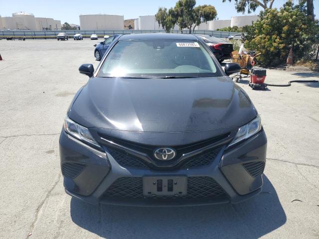 4T1B11HK5KU169603 - 2019 TOYOTA CAMRY L BLACK photo 5