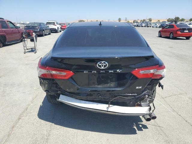 4T1B11HK5KU169603 - 2019 TOYOTA CAMRY L BLACK photo 6
