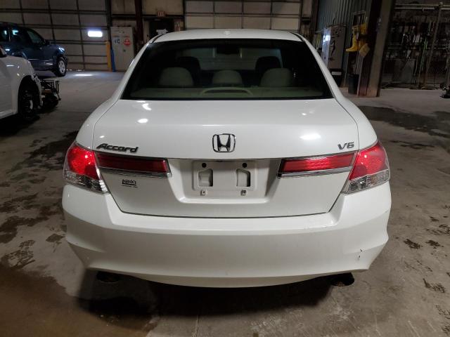 1HGCP3F87CA030829 - 2012 HONDA ACCORD EXL WHITE photo 6