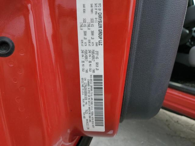 1D7RW3GK6BS661639 - 2011 DODGE DAKOTA SLT Qırmızı foto 13