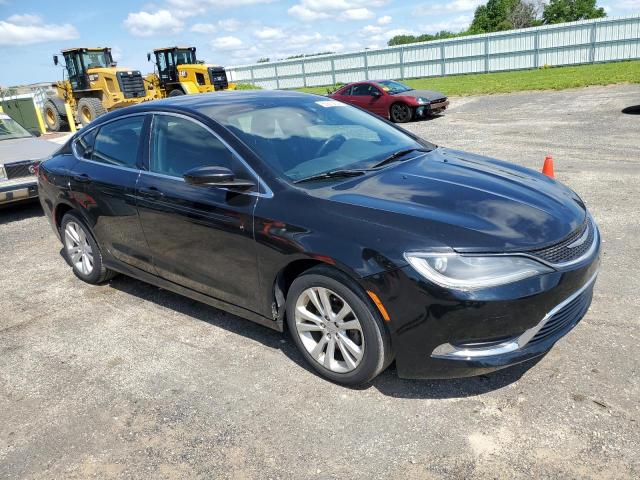 1C3CCCAB5FN659195 - 2015 CHRYSLER 200 LIMITED BLACK photo 4