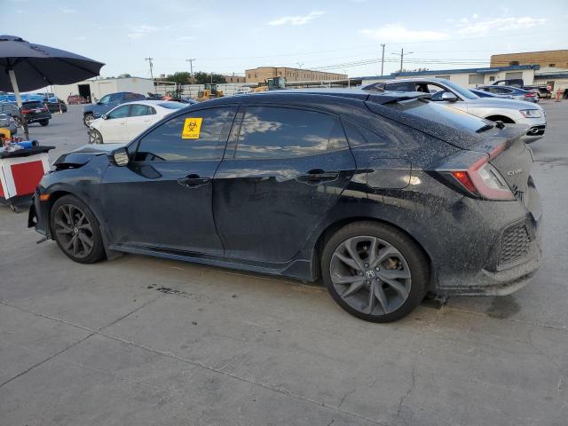 SHHFK7G46JU240998 - 2018 HONDA CIVIC SPORT შავი ფოტო 2