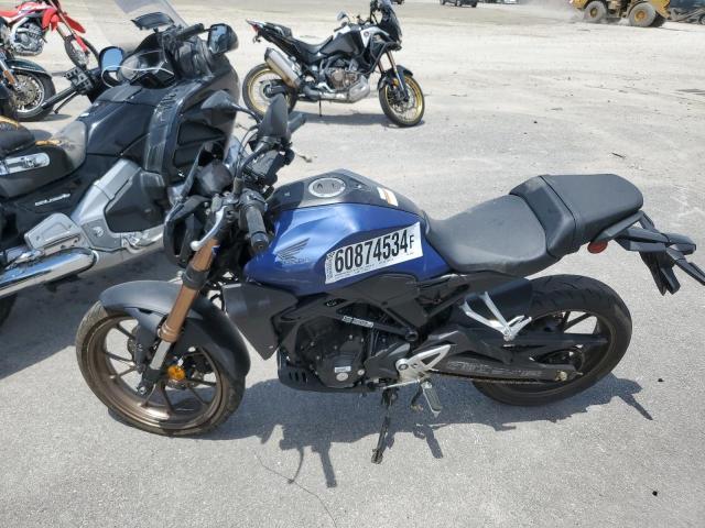 MLHNC555XN5200597 - 2022 HONDA CBF300 NA BLUE photo 3