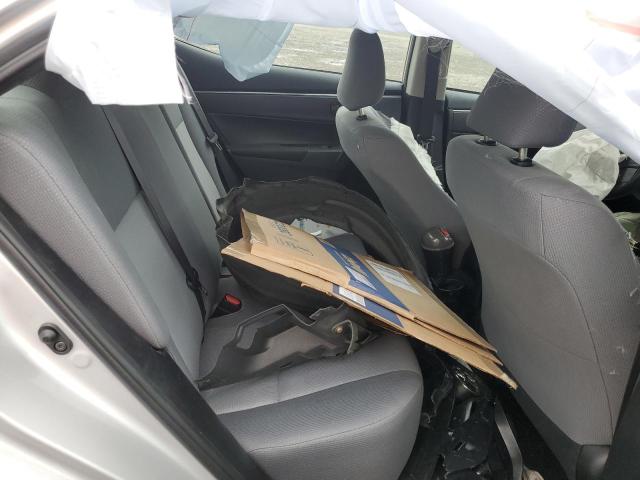 2T1BURHE7GC603545 - 2016 TOYOTA COROLLA L SILVER photo 10