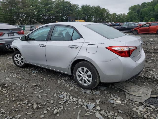 2T1BURHE7GC603545 - 2016 TOYOTA COROLLA L SILVER photo 2