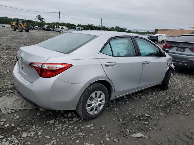 2T1BURHE7GC603545 - 2016 TOYOTA COROLLA L SILVER photo 3