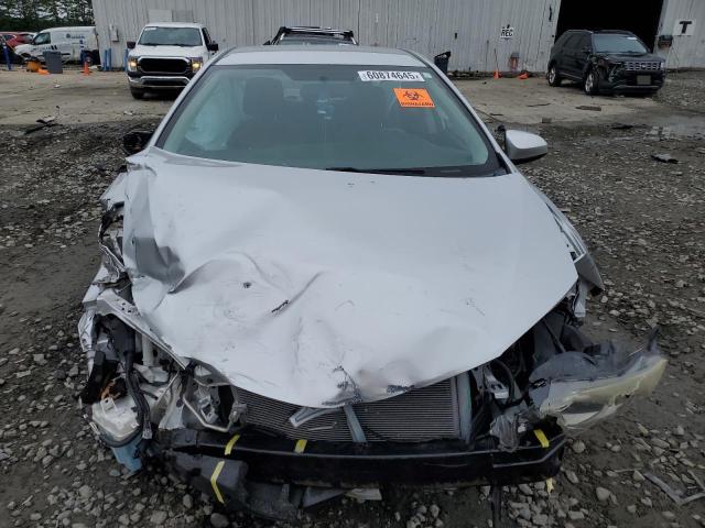 2T1BURHE7GC603545 - 2016 TOYOTA COROLLA L SILVER photo 5