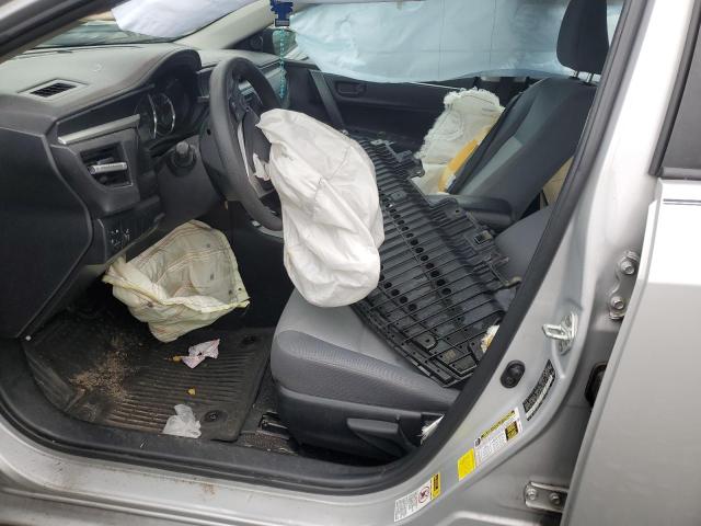 2T1BURHE7GC603545 - 2016 TOYOTA COROLLA L SILVER photo 7