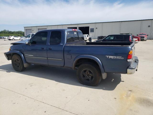 5TBRT34154S441721 - 2004 TOYOTA TUNDRA ACCESS CAB SR5 BLUE photo 2