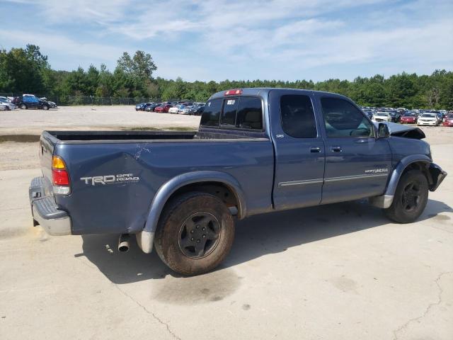 5TBRT34154S441721 - 2004 TOYOTA TUNDRA ACCESS CAB SR5 BLUE photo 3