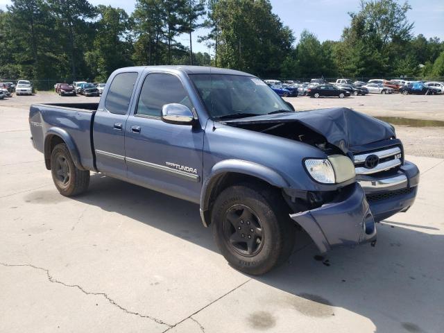 5TBRT34154S441721 - 2004 TOYOTA TUNDRA ACCESS CAB SR5 BLUE photo 4