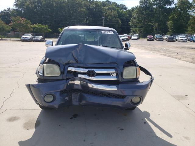 5TBRT34154S441721 - 2004 TOYOTA TUNDRA ACCESS CAB SR5 BLUE photo 5
