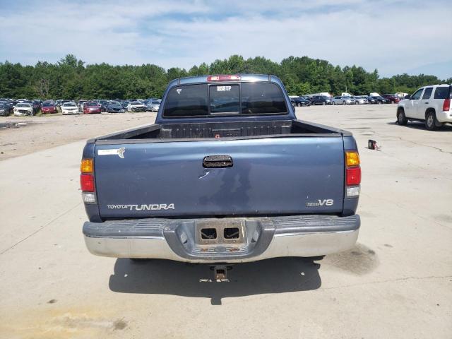 5TBRT34154S441721 - 2004 TOYOTA TUNDRA ACCESS CAB SR5 BLUE photo 6