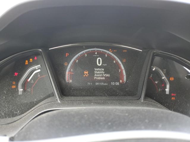 SHHFK7H97JU225579 - 2018 HONDA CIVIC SPORT TOURING SILVER photo 9