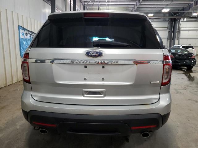 1FM5K8B86DGA99921 - 2013 FORD EXPLORER SILVER photo 6