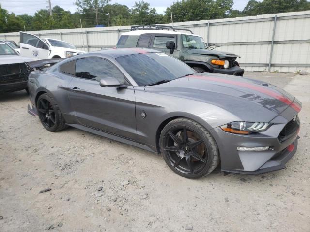 1FA6P8CF7M5148858 - 2021 FORD MUSTANG GT GRAY photo 4