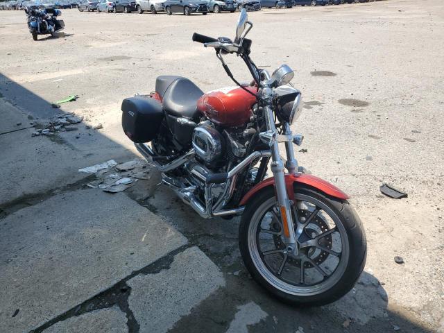 1HD1LL326EC425785 - 2014 HARLEY-DAVIDSON XL1200 T RED photo 1