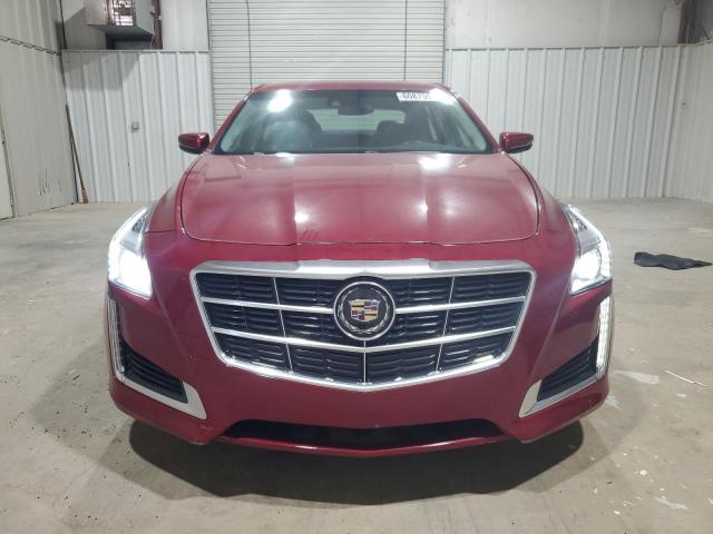 1G6AR5S31E0186611 - 2014 CADILLAC CTS LUXURY COLLECTION RED photo 5