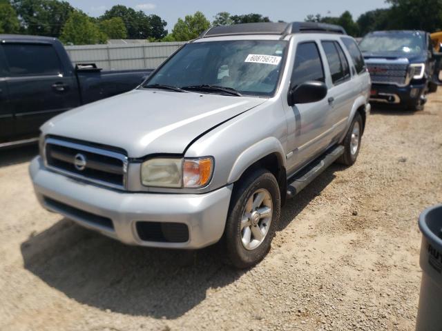 JN8DR09X34W802380 - 2004 NISSAN PATHFINDER LE SILVER photo 1