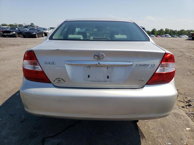 4T1BF30K24U082012 - 2004 TOYOTA CAMRY LE GRAY photo 6