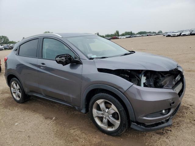 3CZRU6H73HM703336 - 2017 HONDA HR-V EXL გრაფიტი ფოტო 4