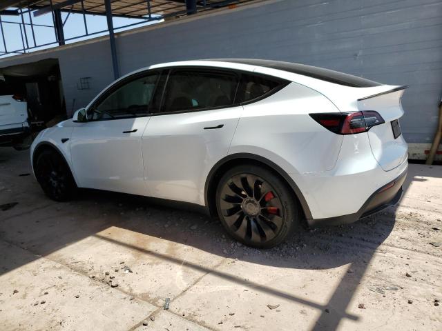 7SAYGDEF6NF531055 - 2022 TESLA MODEL Y თეთრი ფოტო 2