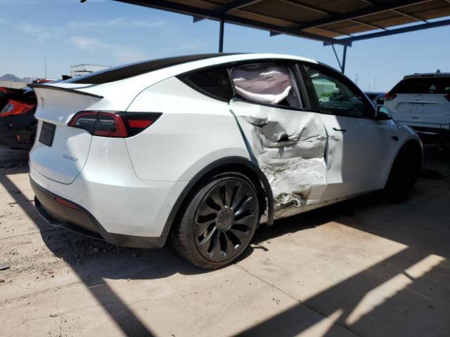 7SAYGDEF6NF531055 - 2022 TESLA MODEL Y თეთრი ფოტო 3