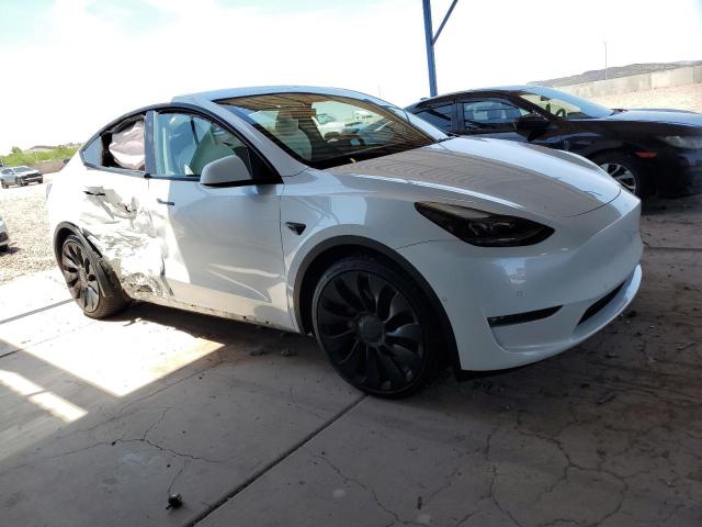 7SAYGDEF6NF531055 - 2022 TESLA MODEL Y თეთრი ფოტო 4