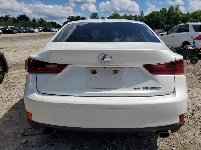 JTHCF1D25E5011193 - 2014 LEXUS IS 250 WHITE photo 6