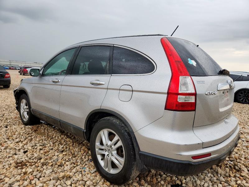 5J6RE3H74BL036667 - 2011 HONDA CR-V EXL SILVER photo 2