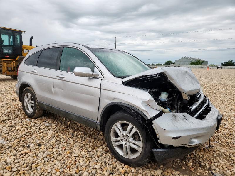 5J6RE3H74BL036667 - 2011 HONDA CR-V EXL SILVER photo 4