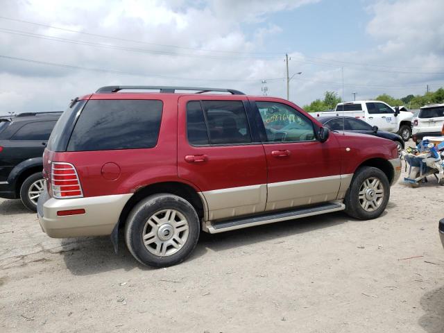 4M2ZU86K74ZJ31277 - 2004 MERCURY MOUNTAINEE RED photo 3