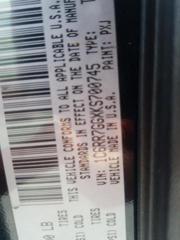 1C6RR7GGXKS700745 - 2019 RAM 1500 CLASS SLT შავი ფოტო 13